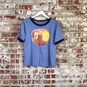 1970s "Taken Apple"/People dancing tee shirt